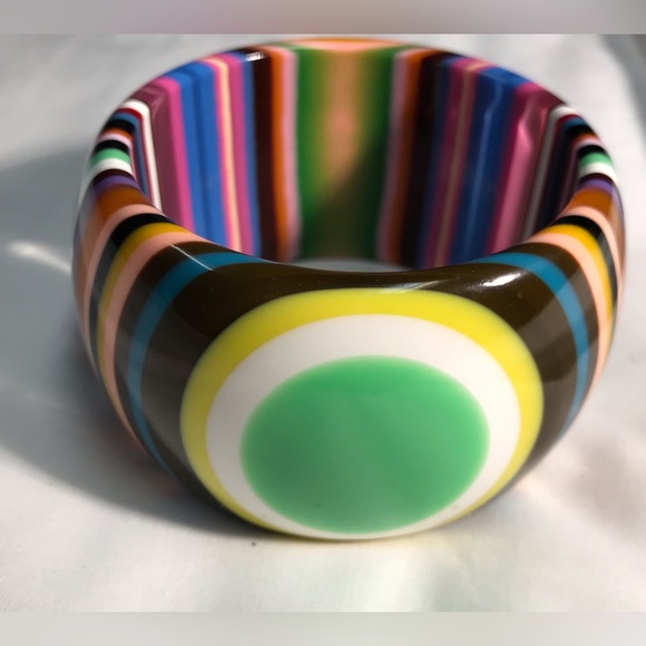 LAMINATED CHUNKY COLORFUL Bracelet - Picture 2 of 11